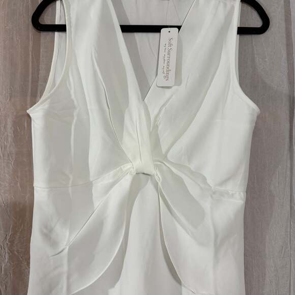 Soft Surroundings Tops - Soft Surroundings Enka Tank Blouse White